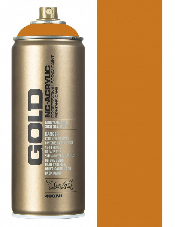 Краска для граффити Montana "Gold" 400 мл в аэрозоли, земля 606x758