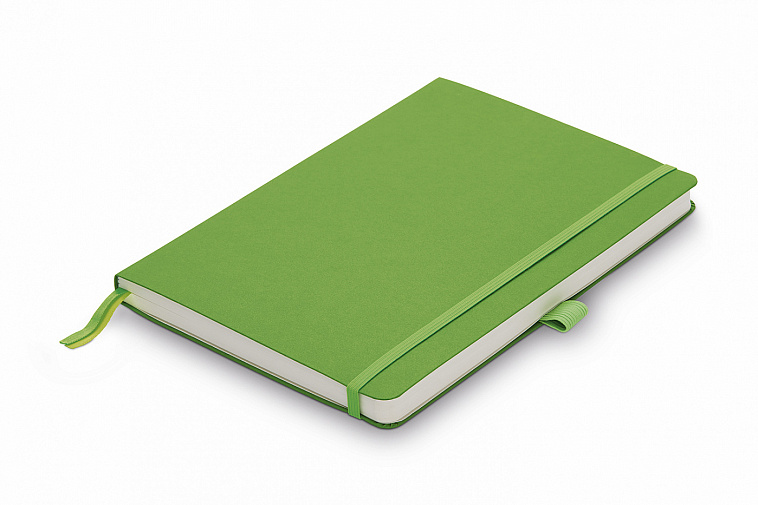 Записная книжка LAMY А5 192 стр, мягкий переплет, цвет зеленый 606x758