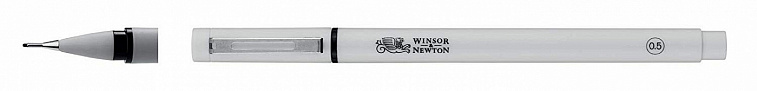 Линер Winsor & Newton "Fineliner Pen" 0,5 мм, черный 606x758