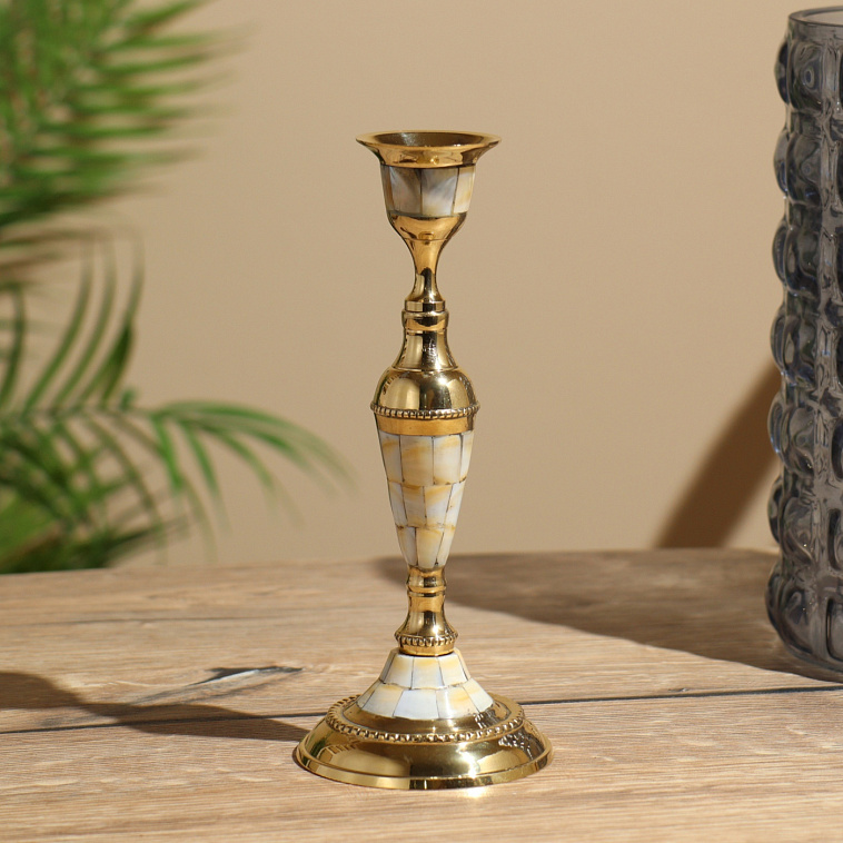 Подсвечник KK/home Kenitra, 18,5 см, латунь 606x758