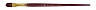 Кисть синтетика №22 овальная Гамма "Вернисаж" длинная ручка