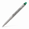 Ручка капиллярная Faber-Castell "MULTIMARK" 0,6 мм, для письма на пленке, зеленый