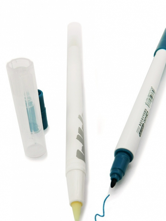 Скетч-маркеры акварельные двусторонние BRUSH DS-15/WDS-9 Винтажные 7 шт. 6 цв, (кисть+пулевидный) + 