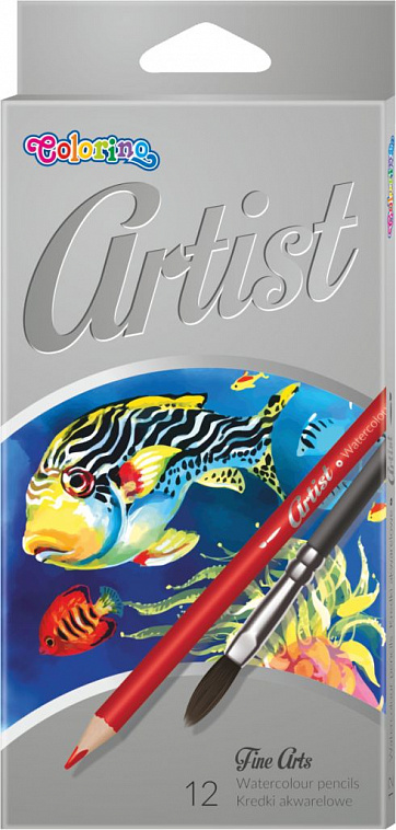 Набор карандашей акврельных Colorino "Artist" 12 цветов