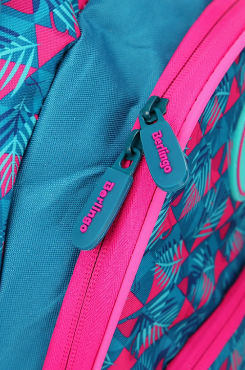 Рюкзак Berlingo inStyle "Pink flamingo" 41*28*17 см, 2 отделения, 4 кармана, эргономичная спинка