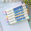 Набор фломастеров утолщенных GIOTTO TURBO GIANT PASTEL 6 цветов, пастельные тона 2