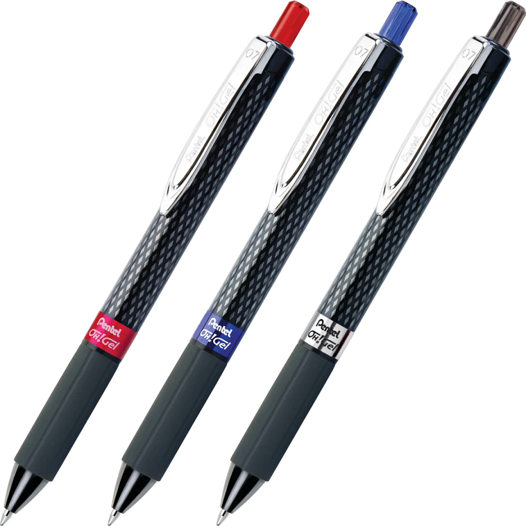Ручка гелевая автоматическая Pentel "Oh!Gel" 0,7 мм 606x758
