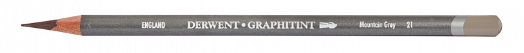 Карандаш акваграфитный Derwent "Graphitint" Серый горный  606x758