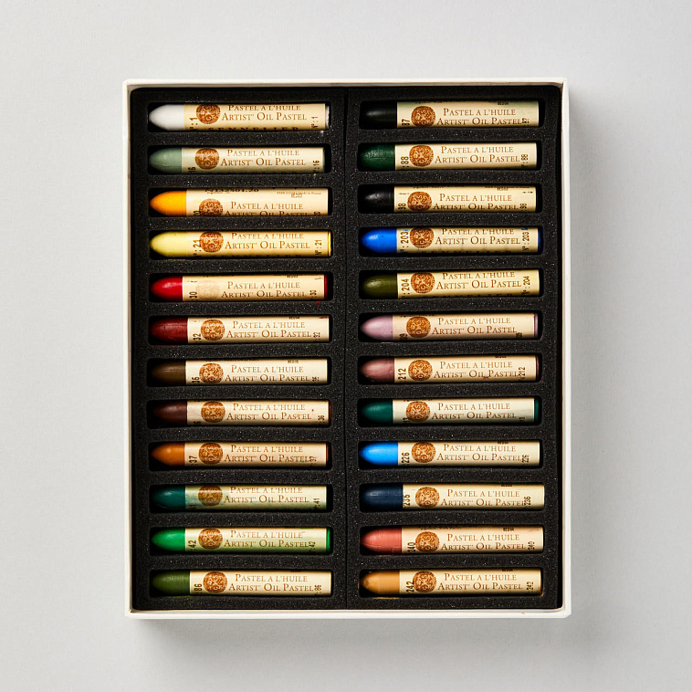 Набор масляной пастели Sennelier "A L HUILE" Пейзаж 24 цв 606x758