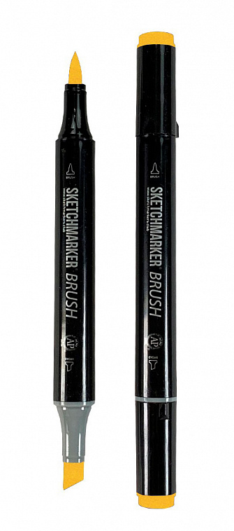 Маркер двухсторонний на спиртовой основе Sketchmarker Brush Цвет Кибер 606x758