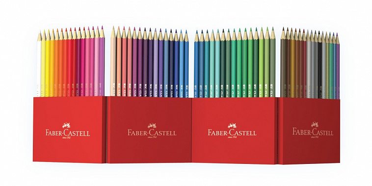 Набор карандашей цветных Faber-castell Eco "Buntstifte" 60 цв 