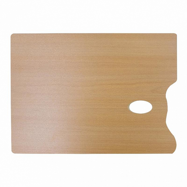 Палитра 30х40 см прямоугольная деревянная Mabef 606x758