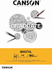 Альбом-склейка для смешанных техник Canson "Graduate Bristol" 29,7x42 см 20 л 180 г 1