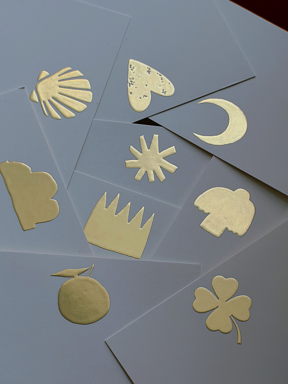 Набор для письма ISKVSSNO Cresent (полумесяц) B7 606x758