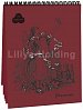 Блокнот для пастели Лилия Холдинг "Premium" А4 30 л на пружине (божоле) "Beaujolais"
