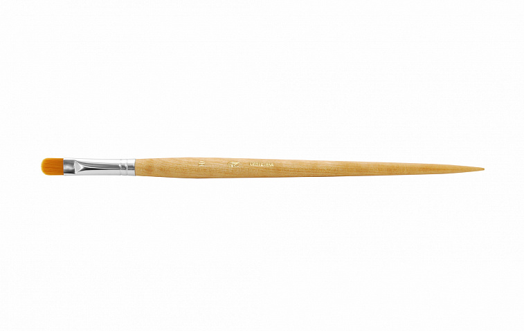 Кисть синтетика овальная ЦТИ длинная ручка