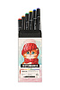 Набор маркеров Sketchmarker "Brush Pro Rich Set" 6 цветов в картонной упаковке 3