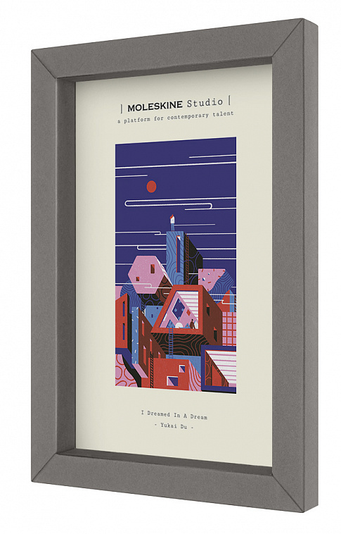 Блокнот в линейку Moleskine "STUDIO" 13x21 см 240 стр., Yukai Du 606x758
