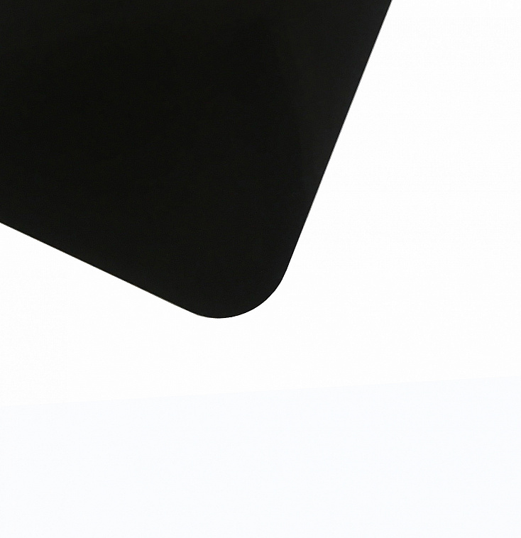 Планшет для пленэра из оргстекла 3 мм, под лист размера 21х30 см, цвет черный