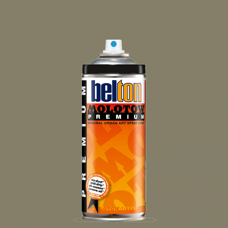 Аэрозольная краска Molotow Premium "belton" 400 мл  #212 stone grey middle 606x758