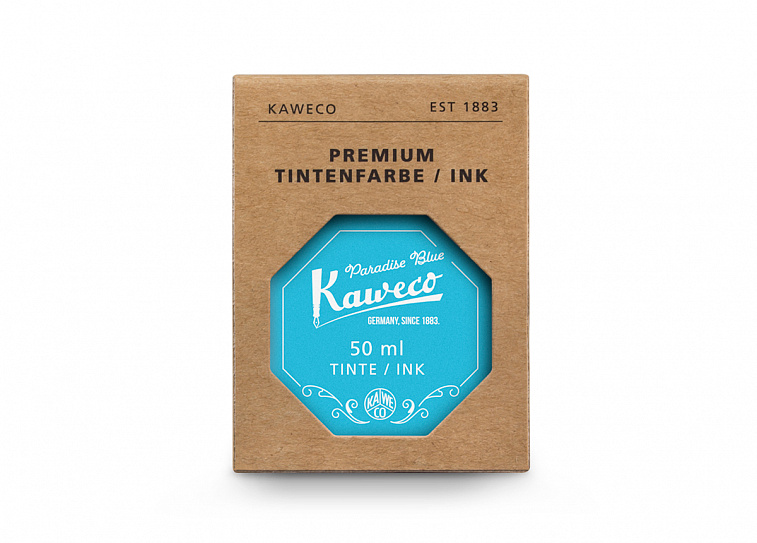 Чернила Kaweco 50 мл стекло, райский голубой