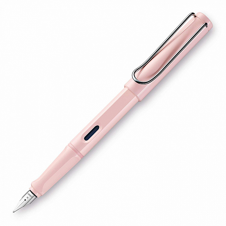 Ручка перьевая LAMY 036 safari Special Edition 2019, F пудровый розовый ...