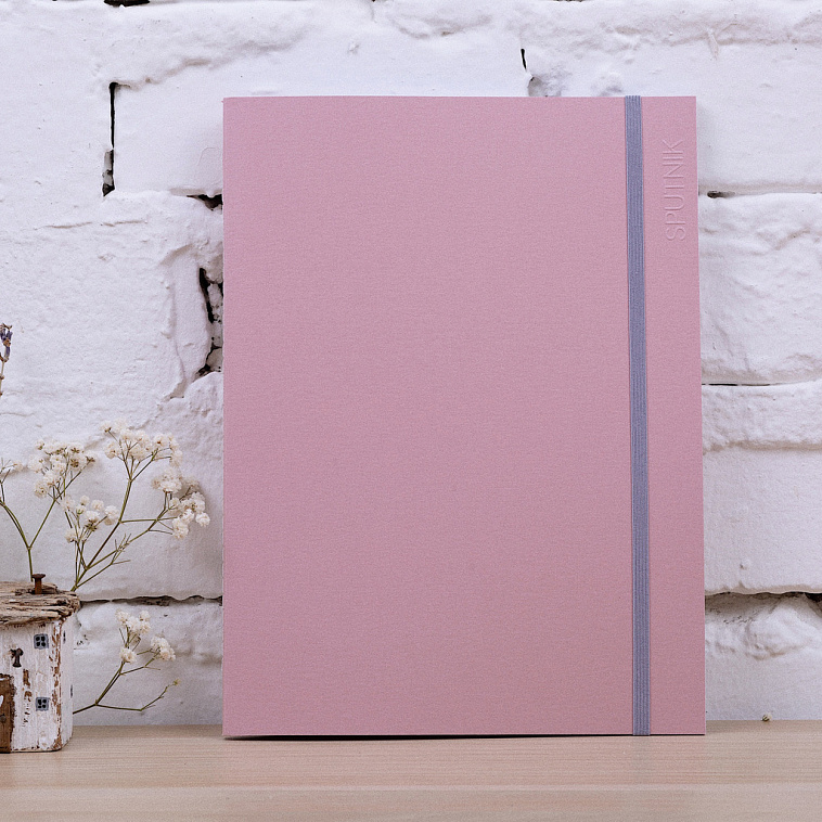 Скетчбук для маркеров lol&kek "Large Marker" 19х25,5 см 26 л 160 г, пыльно-розовый