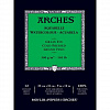Альбом склейка для акварели Canson "Arches" Fin 23x31 см 12 л 300 г