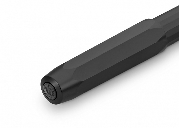 Ручка-роллер KAWECO PERKEO All Black 0.7 мм корпус черный
