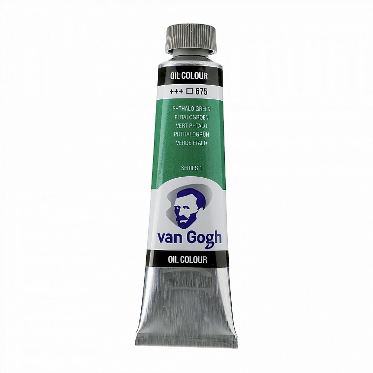 Масло Talens "VAN GOGH" 40 мл Фтало зеленый 606x758