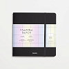 Скетчбук для акварели FALAFEL BOOKS 190х190 мм, Black 20 л, 200 г, на прошивке, фиксирующая резинка