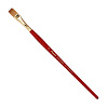 Кисть синтетика №10 плоская Pinax "Oro Rosso 754" короткая ручка