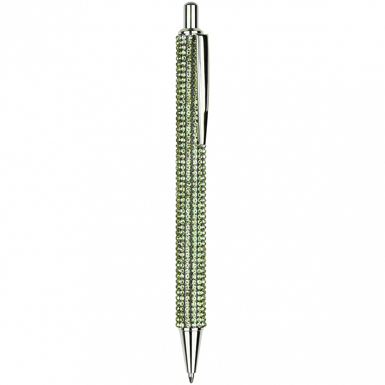 Ручка шариковая автоматическая MESHU "Green diamond" 1,0 мм, синяя