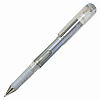 Ручка гелевая с металлическим наконечником Pente "Hybrid Gel Grip DX" 1,0 мм, цвет серебристый