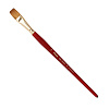 Кисть синтетика №14 плоская Pinax "Oro Rosso 754" короткая ручка