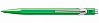 Ручка шариковая Caran d'Ache "Office 849 Pop Line - Green", М 1