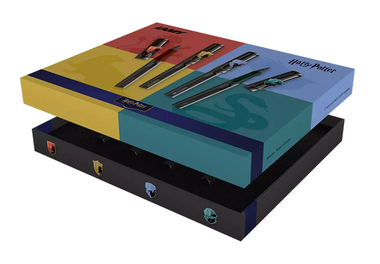 Комплект ручек Lamy "Safari" Harry Potter, 0B3, 0B4, 0B5, 0B6, EF 606x758