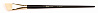 Кисть щетина №1 скошенная Pinax "Classic 118" длинная ручка 
