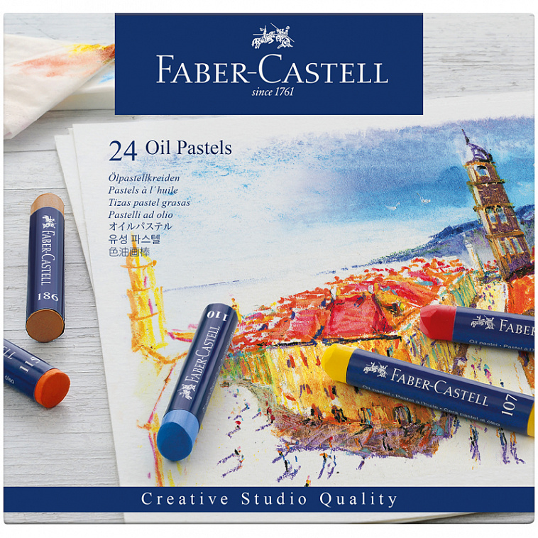 Набор масляной пастели Faber-castell "Creative Studio" 24 цв