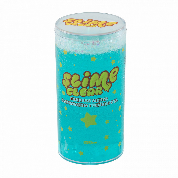 Игрушка Slime «Clear-Slime», голубая мечта с ароматом грейпфрута, 250 гр