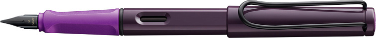 Ручка перьевая Lamy "safari 0D8", Violet blackberry, EF 606x758
