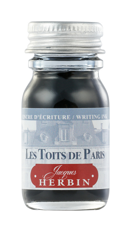 Чернила Herbin в банке  10 мл, Цвета Парижа Les Toits De Paris Серый 606x758