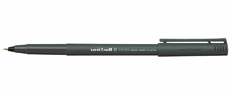 Роллер UNI "UB-104" 0,5 мм, черный