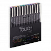 Набор линеров Touch Liner Brush 12 шт. цветные 1