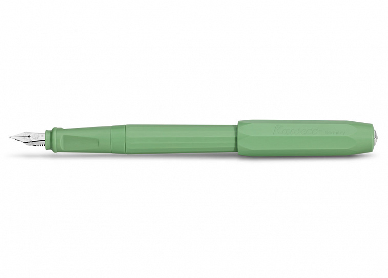 Ручка перьевая KAWECO PERKEO Jungle Green F 0.7 мм корпус зеленый 606x758