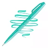 Фломастер-кисть Pentel "Brush Sign Pen" кисть 2,0 мм, изумрудно-зеленый 1