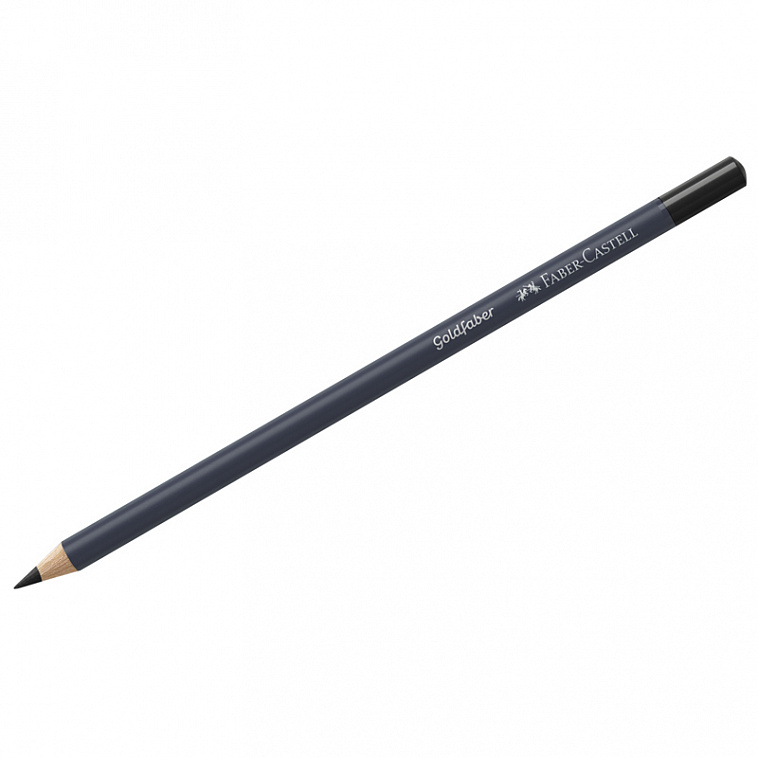 Карандаш цветной Faber-Castell "Goldfaber" цвет 199 черный 606x758