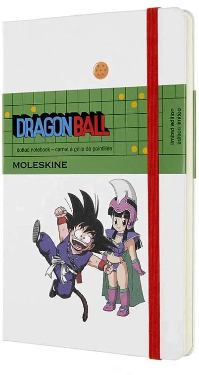 Блокнот в линейку Moleskine "LE DRAGONBALL" Large 130x210 мм 192 стр, твердая обложка Chi-Chi 606x758