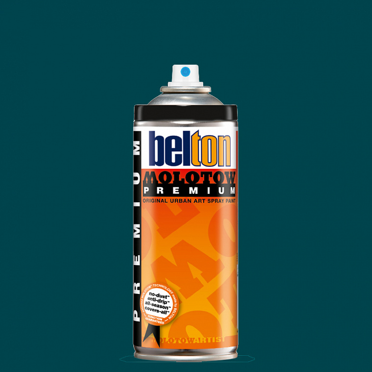 Аэрозольная краска Molotow Premium "belton" 400 мл #127 MARTHA marine 606x758