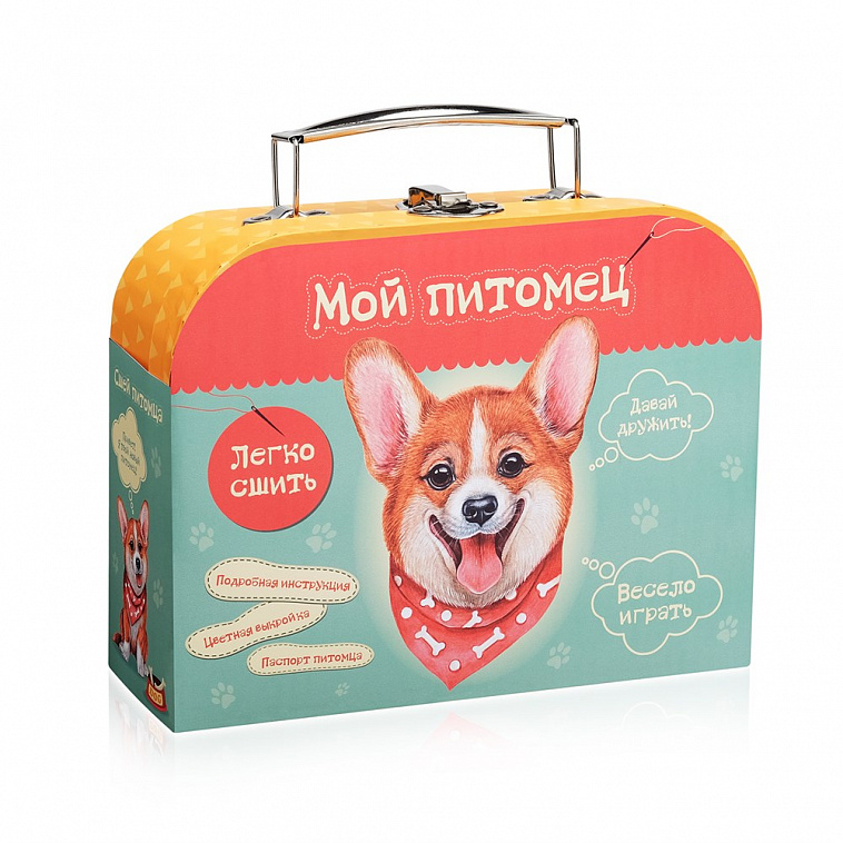 Набор для детского творчества "Сшей игрушку "Щенок Корги" 606x758